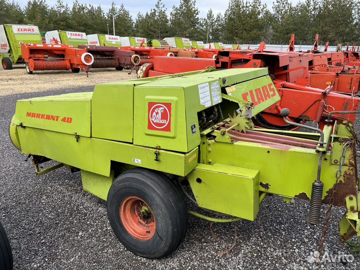 Пресс-подборщик Claas Markant 40, 2001