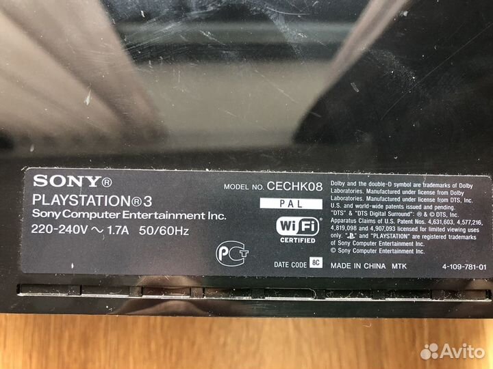 Sony Play Station 3 80Gb cechk08