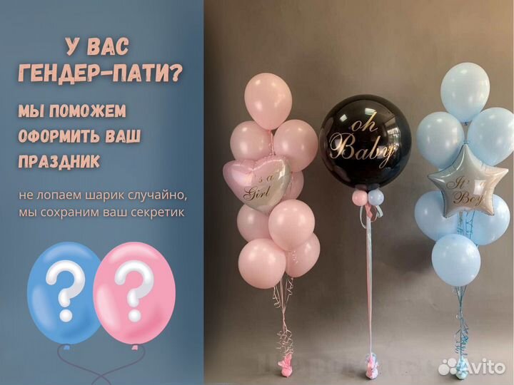 Гелиевые, воздушные шары на Ваш праздник