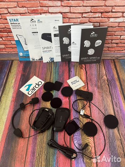 Мотогарнитура Cardo Spirit HD