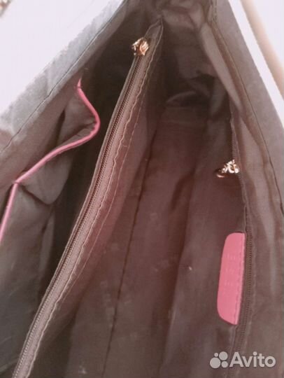 Сумка большая кожаная