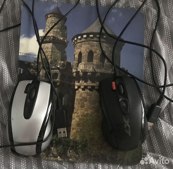 Компьютерная мышь (мышка) оптическая USB