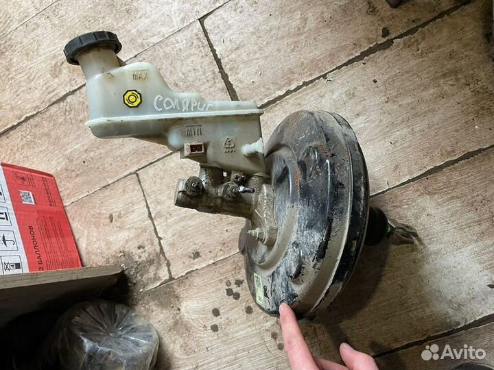 Хендай солярис 1 вакуум гтц главный тормозной