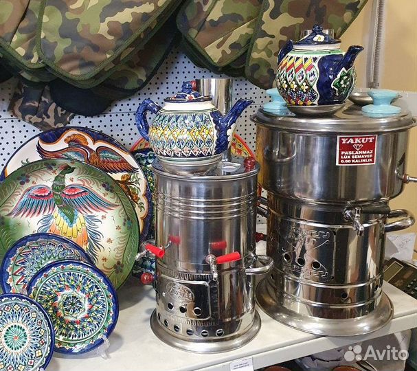 Самовар дровяной