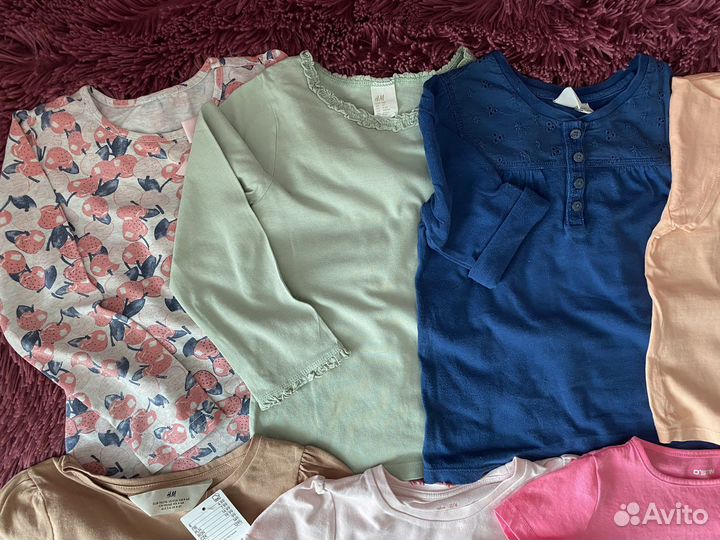 Брендовые вещи на девочку (104) пакетом