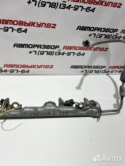 Форсунки топливная рампа Тойота Королла Е120