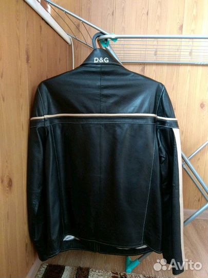 Куртка мужская кожаная