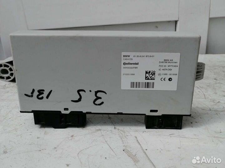 Эбу CAS4 (открытия замков) BMW 5 series F10