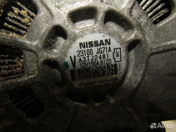 Генератор Nissan X-Trail T31 M9R Б/У