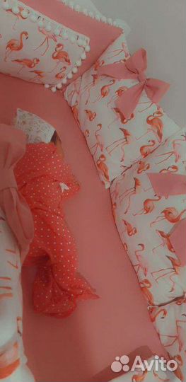 Бортики в детскую кроватку