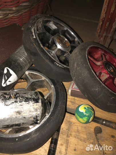 Детали на трюковой самокат