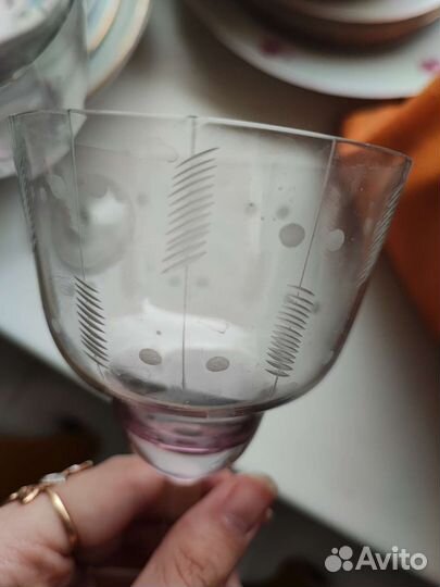 Бокалы фужеры стопки СССР