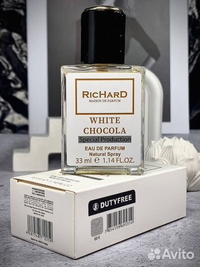 Richard white chocola духи женские 33мл