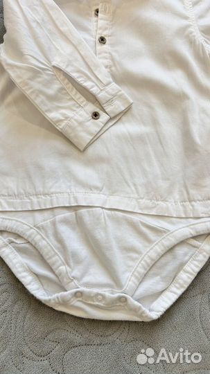 Боди - рубашка 74 размер
