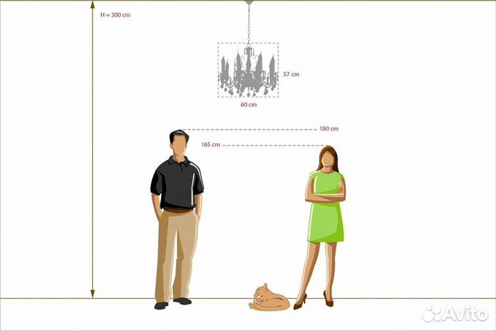 Подвесная люстра MW-Light Барселона 1 313010208