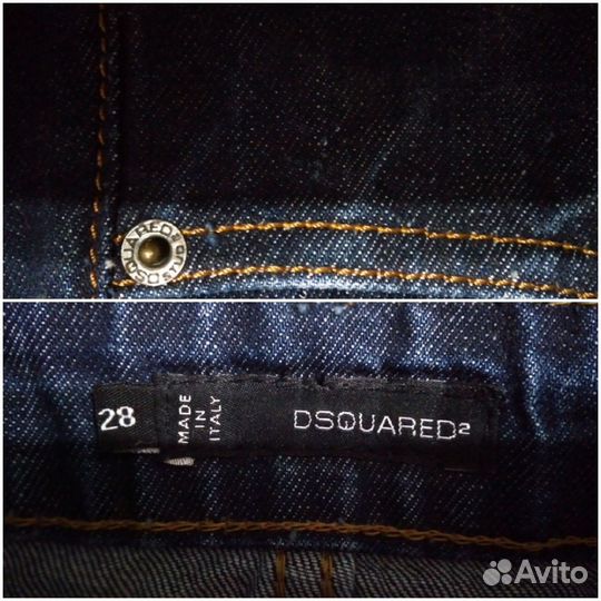 Юбка джинсовая dsquared2, р. 28 (рос. 40/42)