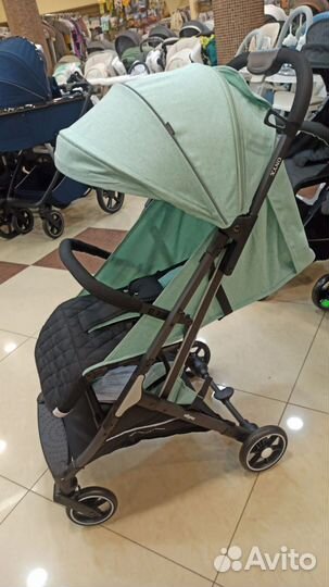 Коляска прогул. onyx (Indigo) (мятный)