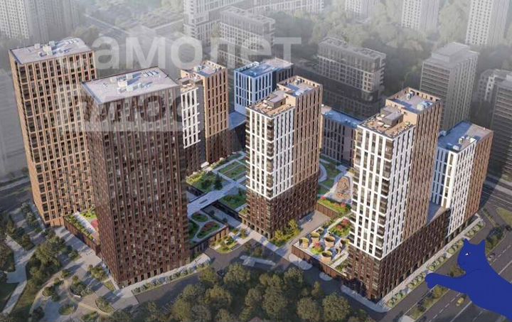 2-к. квартира, 44,6 м², 4/8 эт.