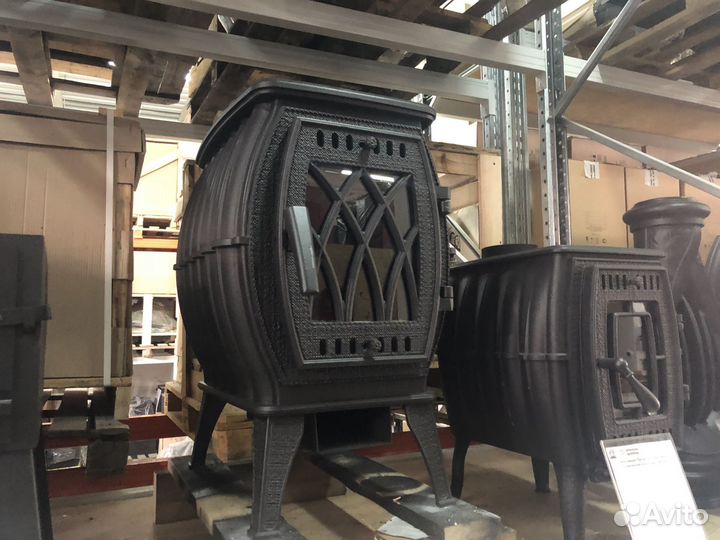 Печь-камин отопительно-варочная