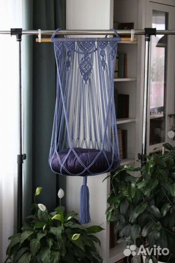 Подвесные качели гнездо