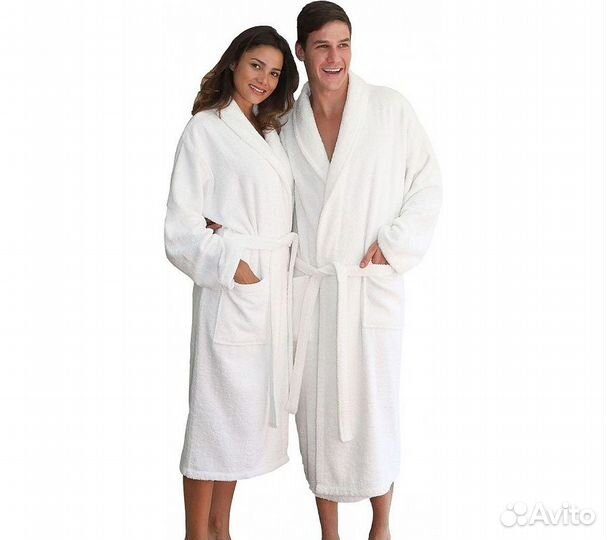 Халат махровый GoodNight 48-50 (L) белый