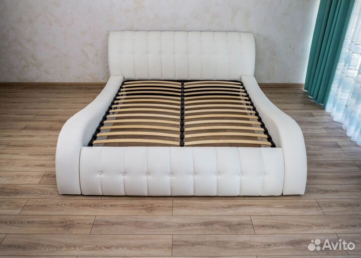 Кровать 180х200 белая Мадрид