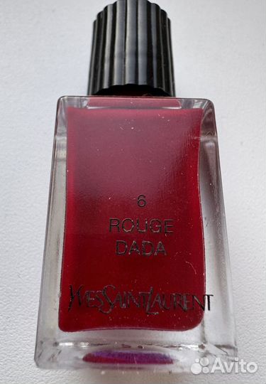 YSL лак для ногтей 6 rouge dada