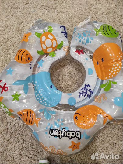 Горка,круг на шею,игрушка для купания