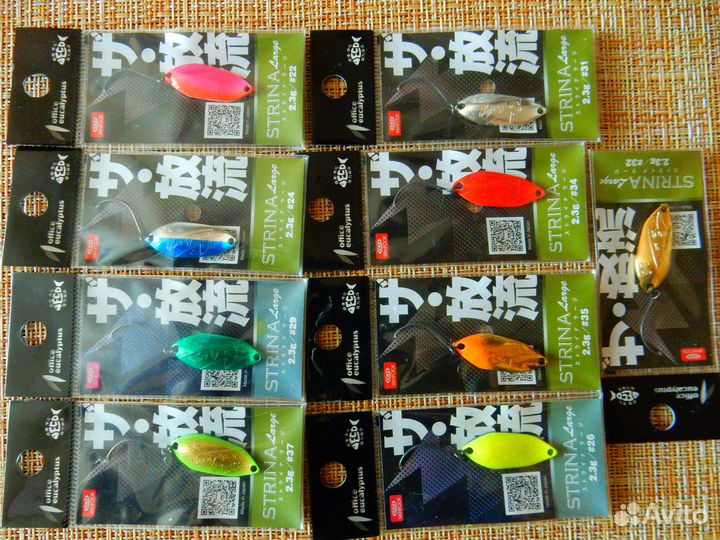 Колеблющаяся блесна Office Eucalyptus Strina Large