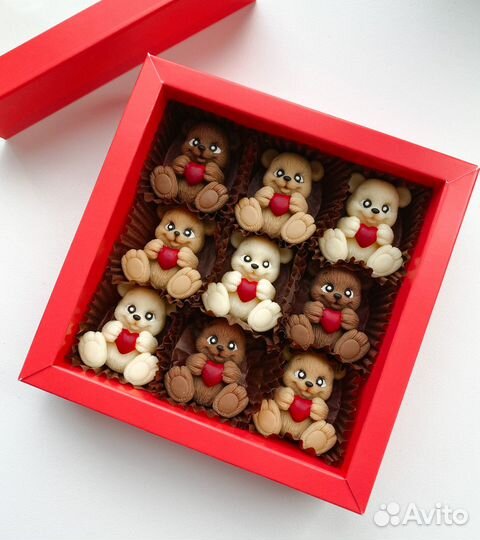 Шоколад ручной работы для любимой/любимого