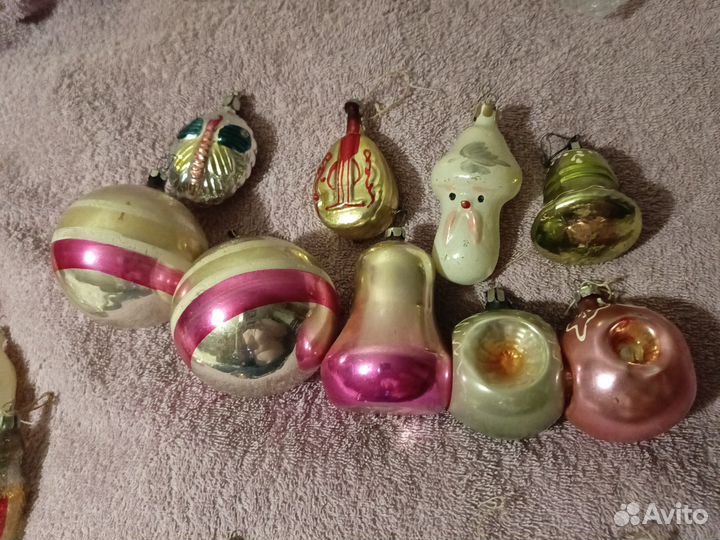 Елочные игрушки СССР
