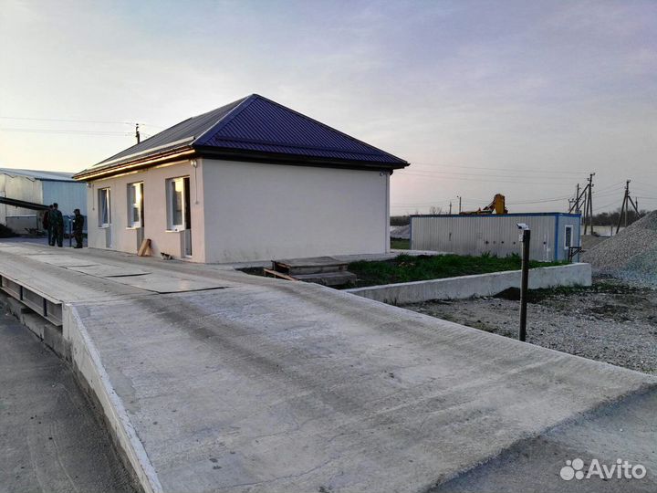 Стационарные автомобильные весы