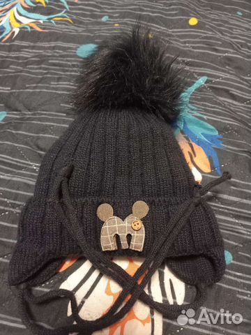 Шапка зимняя размер 44-46
