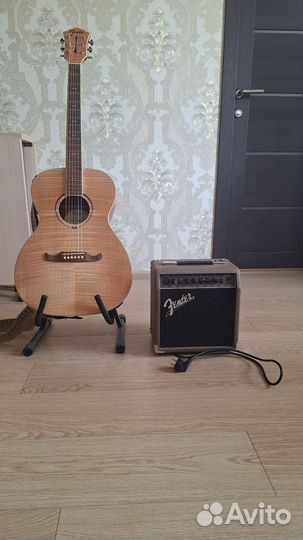 Электроакустическая гитара fender