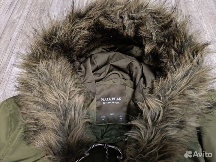 Парка мужская Pull&Bear размер 48 (М) теплая