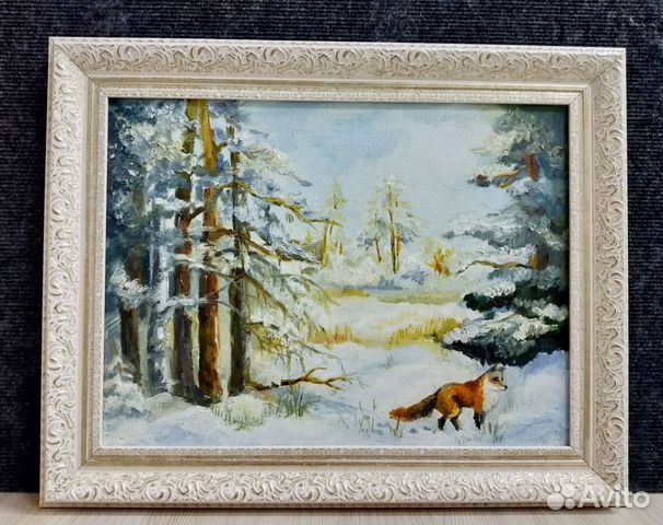 Картина маслом (30*40) в раме. Пишу на заказ