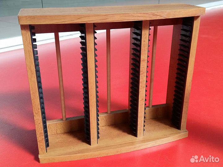 Стойка на 72 минидиска MD (дерево) и другие полки