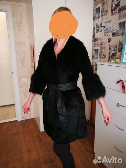 Шуба кролик песец