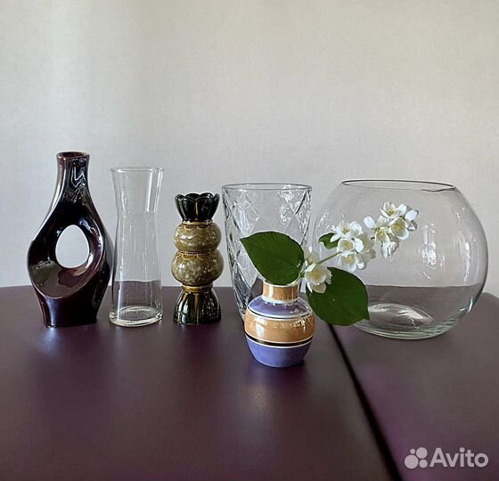 Вазы разные в идеальном состоянии