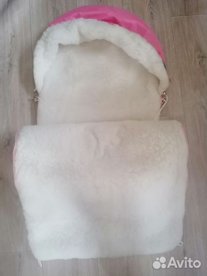 Зимний конверт в коляску