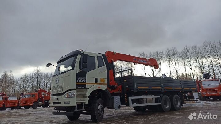 FAW J6P-390 с КМУ, 2024