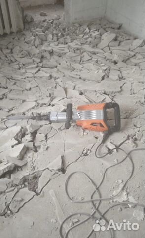 Демонтаж стен и полов