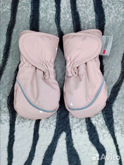 Варежки краги Н&М 3-6 мес