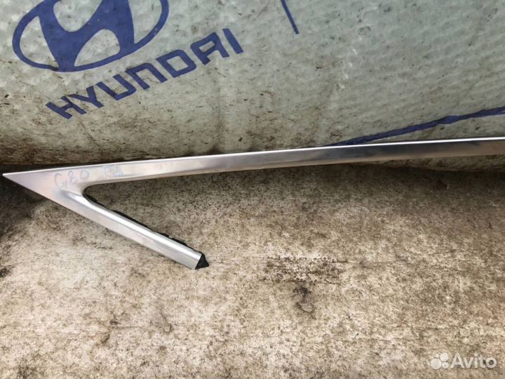 Молдинг водительской двери Genesis G80