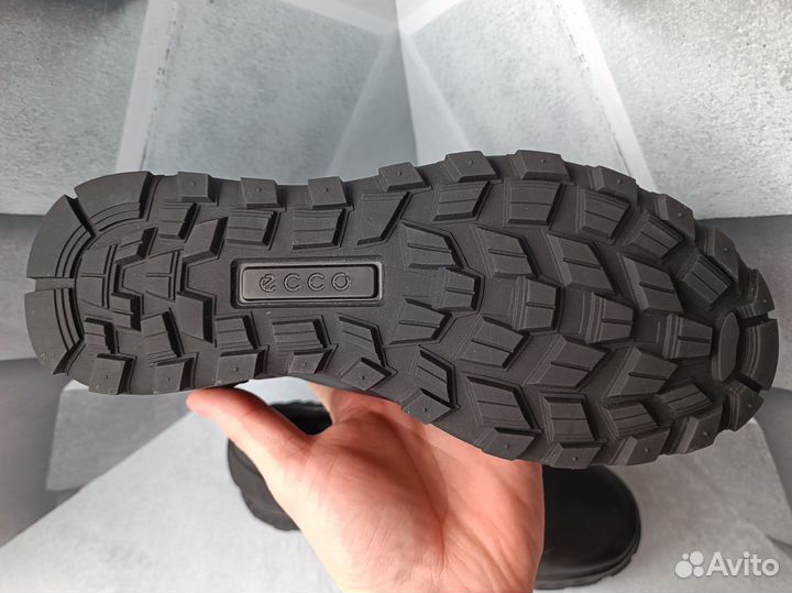 Ботинки Ecco кожаные