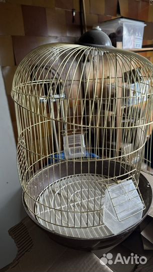 Клетка для птиц круглая