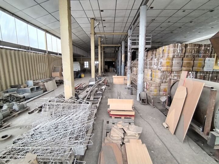 Производство бумаги туалетной, 1966 м²