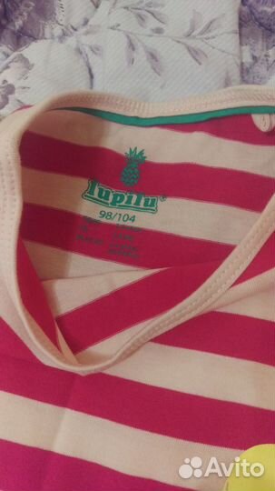 Футболки 3 шт на рост 98/104, лонгслив на рост 98