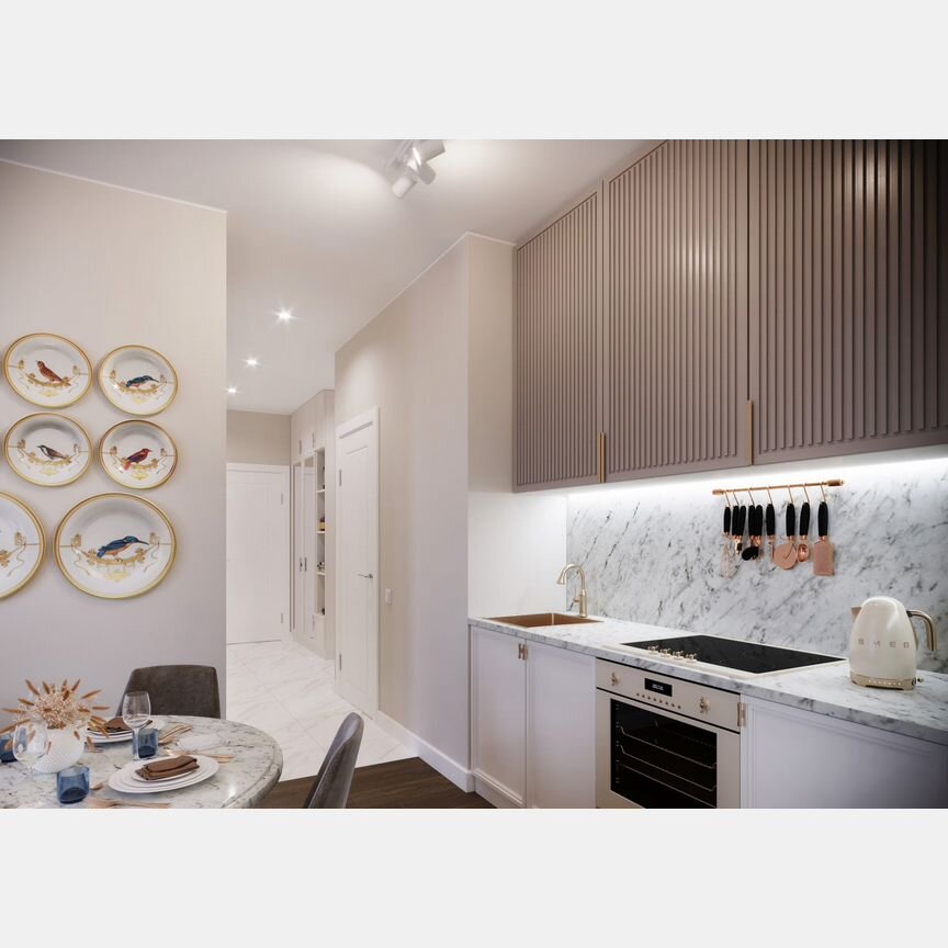 2-к. квартира, 60,8 м², 22/22 эт.