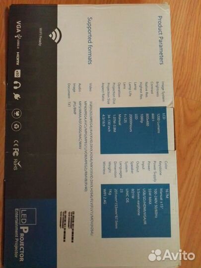 Широкоформатный тв